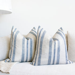 Blue Stripe Pillow