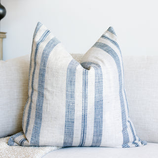 Blue Stripe Pillow
