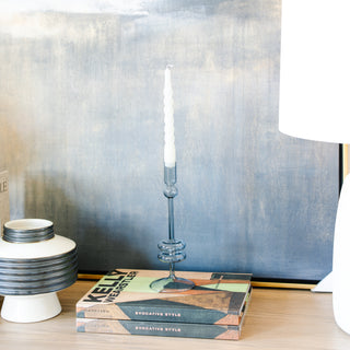 Denim Blue Colored Candlesticks