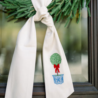 Christmas Ball in Pot Sash