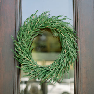 24" Pine Wreath