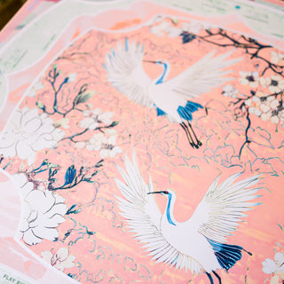 Heron Mat in Tube