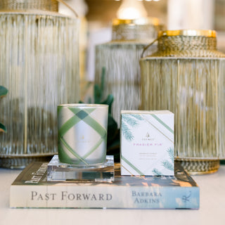 Frasier Fir Plaid Candle