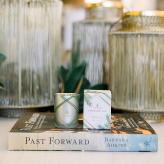 Frasier Fir Votive Plaid Candle
