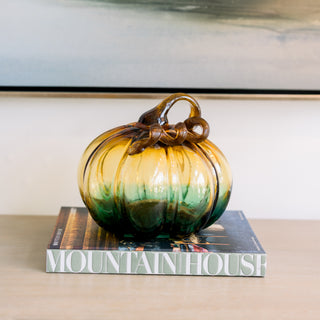 Handblown Pumpkin