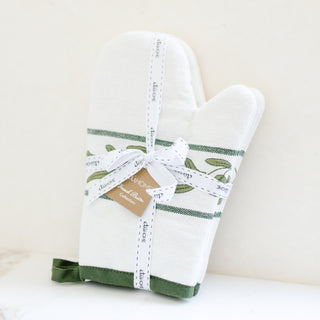 Green Oven Mitt