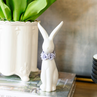 Bunny W/ Floral Collar