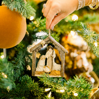 4.5" Holy Family Ornament