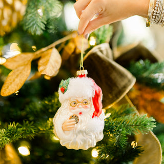 Santa Cookie Ornament