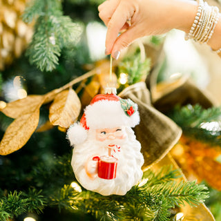 Santa Cocoa Ornament