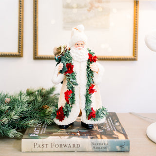 Poinsettia Santa
