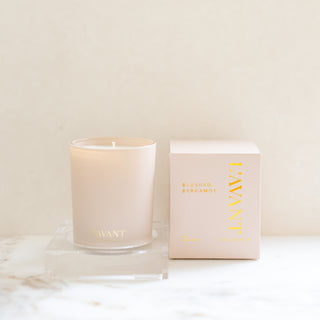 L'avant Blushed Bergamot Candle