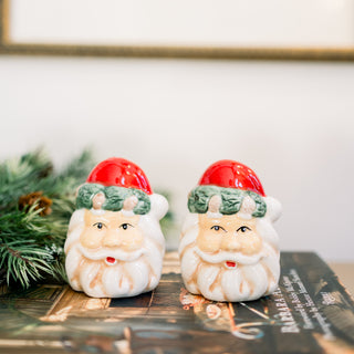 Santa Face Salt & Pepper Set