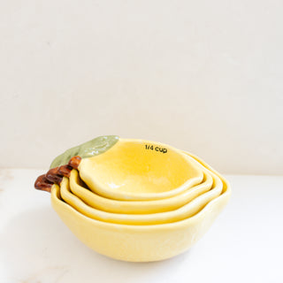 Lemon Measuring Cups
