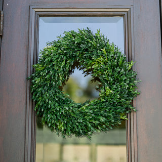18" Round Boxwood Wreath