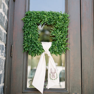 Stag Wreath Sash