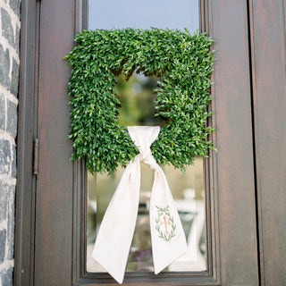 Cross Wreath Sash