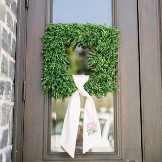 Hydrangea Wreath Sash