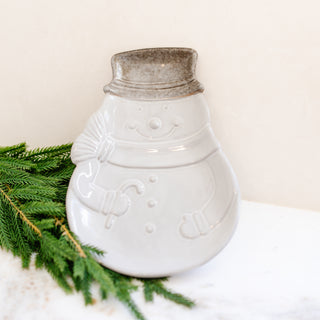 Snowman Shaped Dish