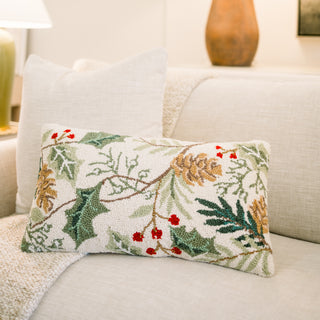 Holiday Foliage Pillow