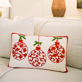 Red Ornament Pillow