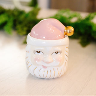 Papa Noel Candy Jar, Pink